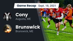Recap: Cony  vs. Brunswick  2021