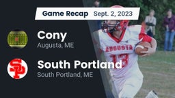 Recap: Cony  vs. South Portland  2023