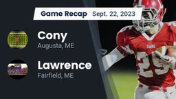 Recap: Cony  vs. Lawrence  2023