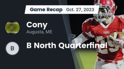 Recap: Cony  vs. B North Quarterfinal 2023