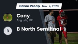 Recap: Cony  vs. B North Semifinal 2023