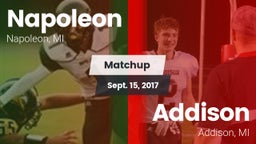 Matchup: Napoleon  vs. Addison  2017
