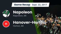 Recap: Napoleon  vs. Hanover-Horton  2017