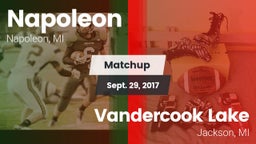 Matchup: Napoleon  vs. Vandercook Lake  2017