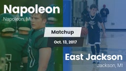 Matchup: Napoleon  vs. East Jackson  2017