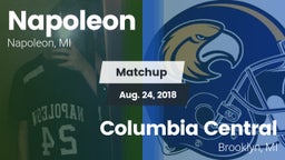 Matchup: Napoleon  vs. Columbia Central  2018