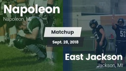 Matchup: Napoleon  vs. East Jackson  2018
