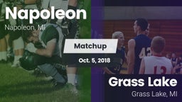 Matchup: Napoleon  vs. Grass Lake  2018