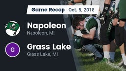 Recap: Napoleon  vs. Grass Lake  2018