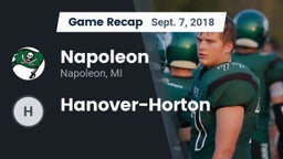 Recap: Napoleon  vs. Hanover-Horton  2018