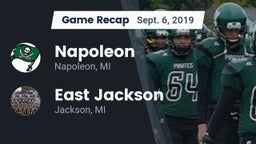 Recap: Napoleon  vs. East Jackson  2019