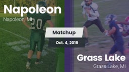 Matchup: Napoleon  vs. Grass Lake  2019