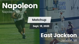 Matchup: Napoleon  vs. East Jackson  2020