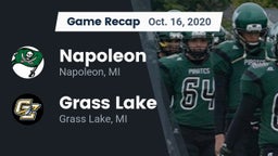 Recap: Napoleon  vs. Grass Lake  2020