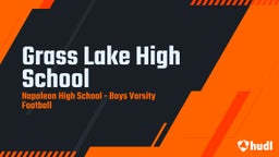 Napoleon football highlights Grass Lake High School