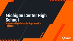 Napoleon football highlights Michigan Center High School