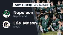 Recap: Napoleon  vs. Erie-Mason  2022