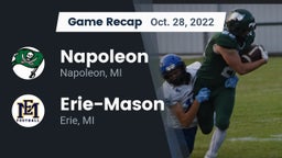 Recap: Napoleon  vs. Erie-Mason  2022