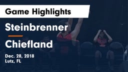 Steinbrenner  vs Chiefland Game Highlights - Dec. 28, 2018