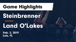 Steinbrenner  vs Land O'Lakes  Game Highlights - Feb. 2, 2019