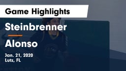 Steinbrenner  vs Alonso  Game Highlights - Jan. 21, 2020