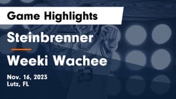 Steinbrenner  vs Weeki Wachee  Game Highlights - Nov. 16, 2023