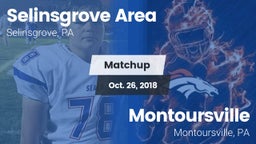Matchup: Selinsgrove Area vs. Montoursville  2018