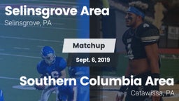Matchup: Selinsgrove Area vs. Southern Columbia Area  2019