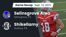 Recap: Selinsgrove Area  vs. Shikellamy  2019