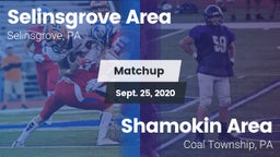 Matchup: Selinsgrove Area vs. Shamokin Area  2020