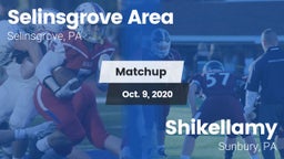 Matchup: Selinsgrove Area vs. Shikellamy  2020