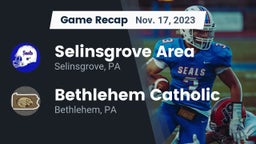 Recap: Selinsgrove Area  vs. Bethlehem Catholic  2023