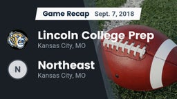 Recap: Lincoln College Prep  vs. Northeast  2018