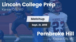 Matchup: Lincoln College Prep vs. Pembroke Hill  2018