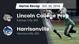 Recap: Lincoln College Prep  vs. Harrisonville  2018