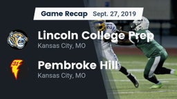 Recap: Lincoln College Prep  vs. Pembroke Hill  2019