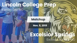 Matchup: Lincoln College Prep vs. Excelsior Springs  2019