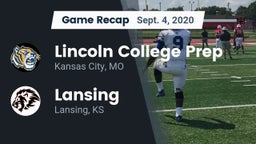 Recap: Lincoln College Prep  vs. Lansing  2020