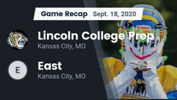 Recap: Lincoln College Prep  vs. East  2020