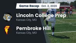 Recap: Lincoln College Prep  vs. Pembroke Hill  2020