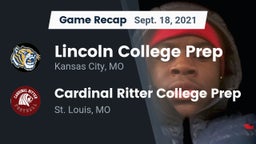 Recap: Lincoln College Prep  vs. Cardinal Ritter College Prep 2021