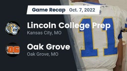 Recap: Lincoln College Prep  vs. Oak Grove  2022
