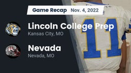 Recap: Lincoln College Prep  vs. Nevada  2022