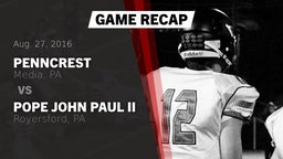 Recap: Penncrest  vs. Pope John Paul II 2016