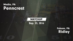 Matchup: Penncrest High vs. Ridley  2016