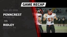 Recap: Penncrest  vs. Ridley  2016