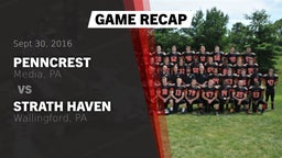 Recap: Penncrest  vs. Strath Haven  2016