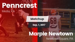 Matchup: Penncrest High vs. Marple Newtown  2017