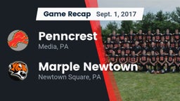 Recap: Penncrest  vs. Marple Newtown  2017