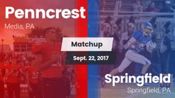 Matchup: Penncrest High vs. Springfield  2017